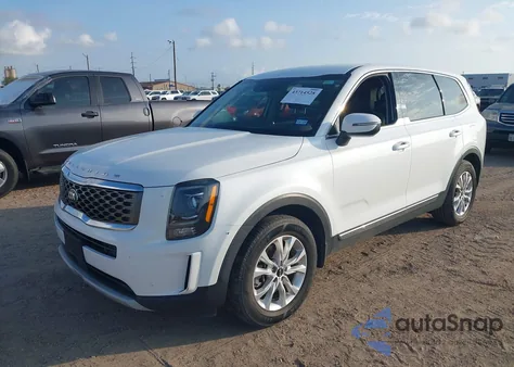 2020 Kia Telluride Lx z USA, uszkodzony, nr VIN 5XYP24HC2LG070063